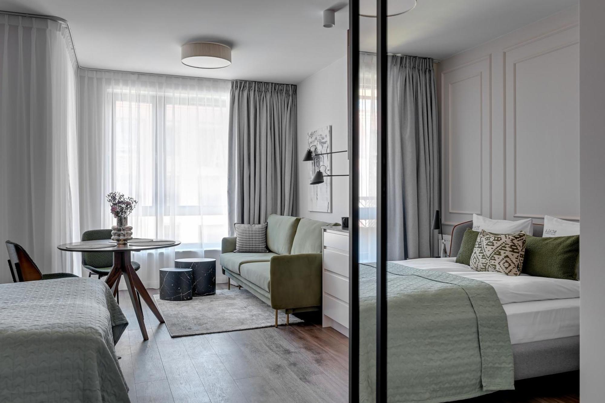 Scala City Center Premium Apartments By Lion Apartments グダニスク エクステリア 写真